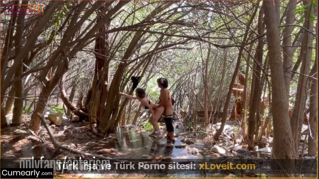 Antarism porno video ormanda harabede