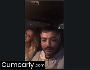 Baldızını arabada götürüyor