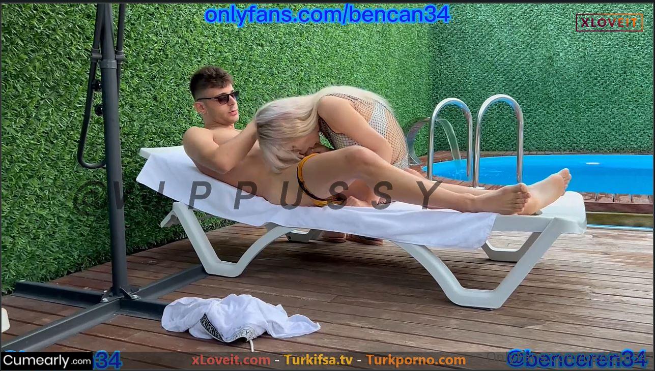 Konulu porno film Kiralık Villanın her köşesini kullandılar