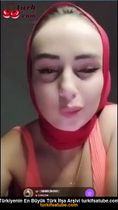 Biricik ifşa dildo show Türbanlı