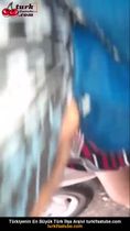 Türbanlı Olgun Porno Arabada ormanda