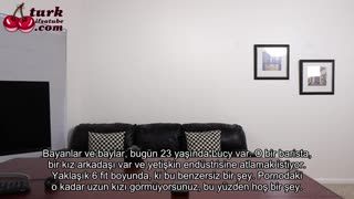 Uzun Lucy’nin Lezbiyen Üçlü Anal Casting Pornosu