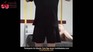Türbanlı Sikiş Alfa Erkek kapalının ağzına ters saplayıp sikti